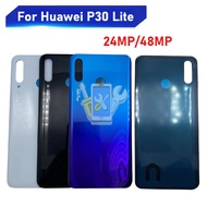 For Huawei P30 Lite 24MP 48MP rear battery compartment cover + camera glass lens
