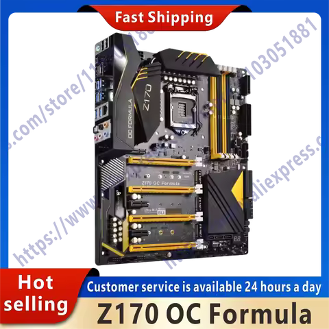 NEW Used Z170 OC Formula desktop motherboard suitable for Z170 Z170M DDR4 LGA 1151 original desktop 