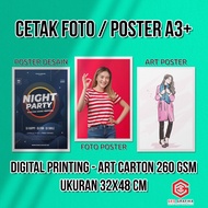 Geo Grafika - Print A3+ Size Poster Photos Art Carton 260 Gsm Glossy Photo Paper A4