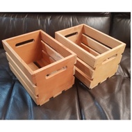 Teak wood box wooden crate box
