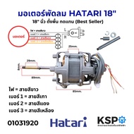 มอเตอร์พัดลม HATARI 18″ ตั้งพื้น ทดแทน (Best Seller) อะไหล่พัดลม