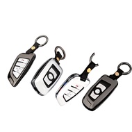 Silver Black Alloy Car Smart Remote Control Key Case Suitable For F22 F87 F01 F10 F25 F06 F32 F30