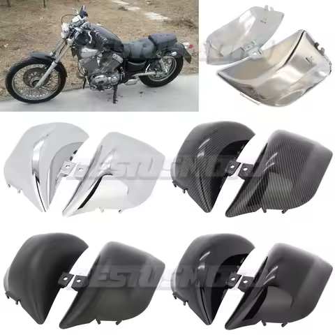 Motorcycle Side Fairing Battery Cover For Yamaha Virago 535 400 XV535 XV400 1987-2015 2016 2017 2018