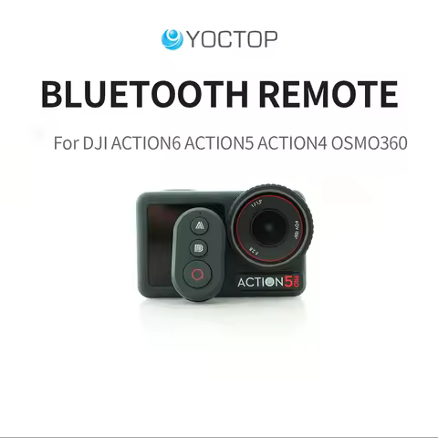 Suitable for DJI Action 6 remote control Action5 Pro/4 Osmo 360 wireless Bluetooth remote control DJ