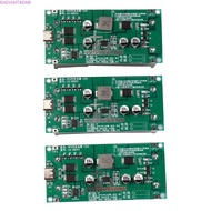 RADIANTBEAM Boost Converter Module, Type-C 3A Lithium Battery Charging Boost Module, Fast Charge Con