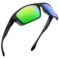 KastKing Huzzah Polarized Sport Sunglasses for Men and Women, Ideal for Driving Fishing Cycling and 
