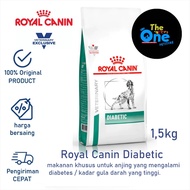 ROYAL CANIN Diabetic Dog Dry Food Adult 1.5 kg Makanan untuk anjing diabetes RC VET DIABET