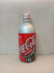 日本 2002年 可口可樂 400ml 400毫升 普通版 子彈罐 鋁罐