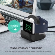 Silicone Charger Stand for Apple Watch Serie 7 6 5 4 3 21 SE Apple watch Iwatch Station Dock Chargin
