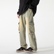 cargo pants men seluar cargo lelaki seluar kargo lelaki seluar slack lelaki European American Style 