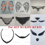 For AGV K1 Helmet Accessories Visor Fit for AGV K1 K3SV K5 K5S Motorcycle Helmet Top Vent Capacete D