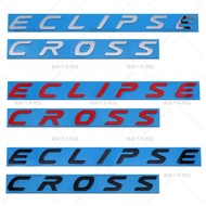 Cross-border 3D ABS ECLIPSE CROSS Letter Emblem Car Sticker Fit Mitsubishi Eclipse Cross Rear Trunk 