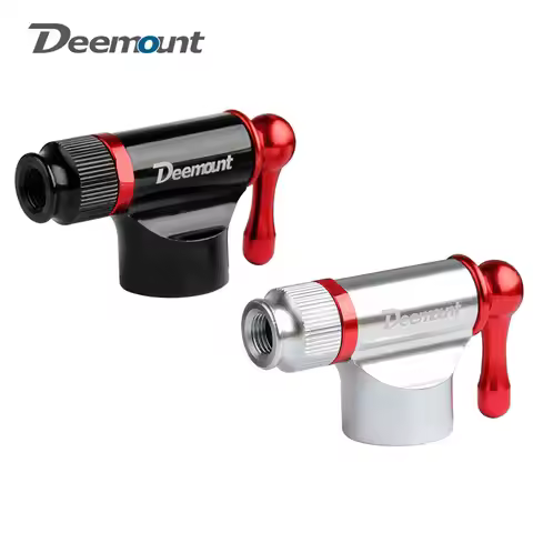 Deemount Bicycle CO2 Inflator Pump For 3/8-24 Threaded 33/25/16/12/8G.Cartridge Fits Schrader N Pres
