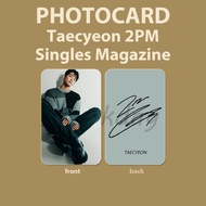 PC-1069, Unofficial Photocard Taecyeon 2PM Singles 2 sisi