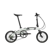DAHON (ASSEMBLED) MU SL D9 ADULT 9-SPEED 16" FOLDING BIKE - WHITE