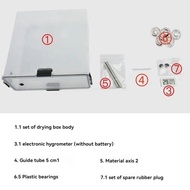 【JJL】-3D Printer Filament Dry Box Storage Hot-Air Heating Storage Printing Material Box Holder Moist