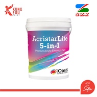 SKK Acristar Lite 1 Litre 5 in 1 Premium Acrylic Ready Mix White Emulsion Paint