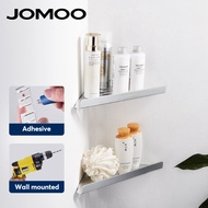 JOMOO Bathroom Corner Shelf Wall Mounted aluminium alloy Corner Shelf  Shower Bathroom Organizer Rack Home Bathroom Kitchen Decoration Accessories