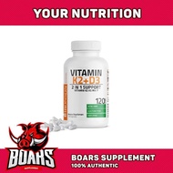 BRONSON VITAMIN K2 (MK7) D3 5000 IU, BRONSON VITAMIN D3 K2 MK7 PILLS