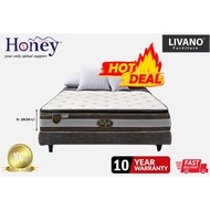 Honey Ideal Care Mattress/ Spring Mattress/ 10 years warranty mattress/ Tilam/ 床褥 [READY STOCK] (King &amp; Queen Size)