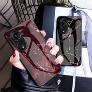 Casing For Oppo Reno 8 T 8T 8 pro plus 8pro+ 8Z 8Lite Reno8 T Reno8T Reno8 pro Reno8pro 4G 5G Tempered Glass Phone Case Fashion Soft TPU Edge Shockproof Hard Back Cover