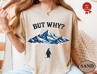 But Why Penguin Shirt Funny Penguin Tshirt Existential Crisis T-Shirt Nihilist Quote T-Shirt Retro C