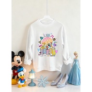 Women's Epcot Center Retro Theme Long Sleeve Round Neck Sweatshirt
