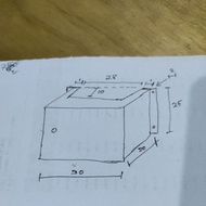 EH custom landscape indoor panel box 30x25x20 25x30x20