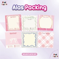 [INCLUDE PLASTIC] H PACKAGING MAT FREEBIES H COQUETTE RING BRACELET CUSTOM PACKAGING ACCESSORIES PAC