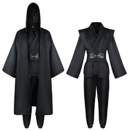 ≮704≯ BBAdult Star Wars Costume The Last Jedi Luke Skywalker Cosplay Outfit Anakin Skywalker Black
