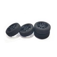 RC car on road racing 65mm foam tyre wheels 12mm hex for 1/10 1/12 1/14 1/16 rc car wltoys 144001 wltoys 124019 HSP lc racing upgrade parts foam tyre wheels accessories part parts