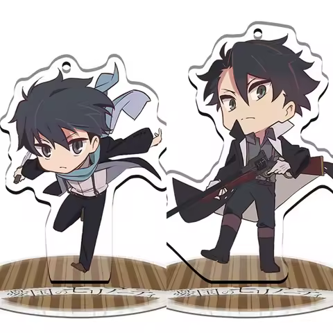 10CM Anime MORIARTY THE PATRIOT Acrylic Stand Model Cosplay Characters Ornament Accessories Goods Co