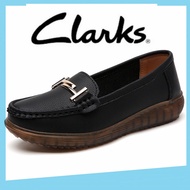 CLARKS Clariks-shoes Nữ Giày Đế Bằng Nữ Hàn Quốc slip on Giày Nữ size Lớn EU 40 41 Loafer Nữ