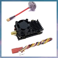 (UDOP) Long Range 5.8Ghz 2W FPV VTX Wireless Video Transmitter 2000mW 48CH for Fixed Wing Drones ove