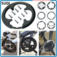 LUCKY-SUQI Universal Crank Cover Chainring Crank Set Black 42T Chain Wheel Guard