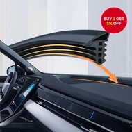 Improved 1.6M rubber seal strip for car dashboard soundproofing and windshield gap sealing.