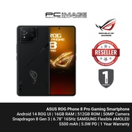 ASUS ROG Phone 8 Pro Gaming Smartphone (16GB RAM | 512GB ROM | 6.78" 165Hz AMOLED | Snapdragon 8 Gen3 | 5500mAh | 65Watt Hypercharge | Android 14)