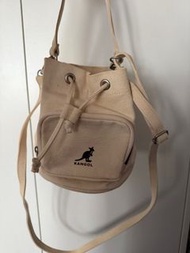 Kangol 帆布水桶包 韓國 正版