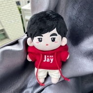 [Cotton Doll] Jay Chou Merchandise Plush Toy Star Doll Chou Classmates Ornaments Put on Take off Baby Clothes 15cm Cotton Doll Customization