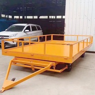 S-T➰Heavy Duty20Ton Platform Trolley Trailer-Mounted Large Tonnage Trailer Logistics Transfer Traction Forklift Flat Tra