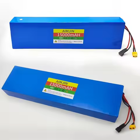 AIMJIN 48V battery 15Ah 13S4P Battery Pack for Citycoco BMS,for 54.6V Electric Scooters