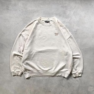 crewneck sweater spao warna cream
