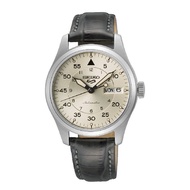 [𝐏𝐎𝐖𝐄𝐑𝐌𝐀𝐓𝐈𝐂] Seiko 5 SRPJ87K1 Sports Champagne Flieger Suit Style Automatic Watch for Men