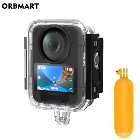 For DJI Osmo 360 Invisible Dive Case Waterproof Housing 45M/144FT Underwater Diving Protective Shell