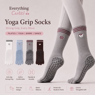 [NEW] 2 Sizes Strong Grip Finger Yoga Socks Pilates Barre Grip Finger Socks | Yoga Socks Premium | A