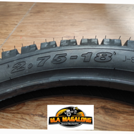RUDDER MOTORCYCLE TIRE 275X18 BANANA TYPE 8PLY