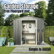 Store Room Outdoor garden Storage metal shed large backyard Storage Setor Laman Besar outdoor Garden