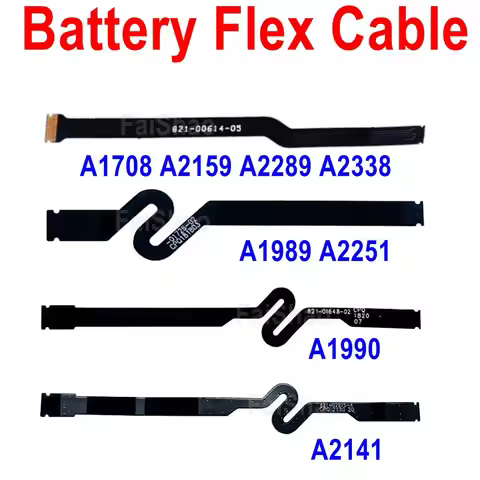 1PCS / 5PCS New Battery Flex Cable for Macbook Pro A1708 A2159 A2289 A2338 A1989 A2251 A1990 A2141 R
