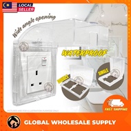 Waterproof Switch Socket Cover Bathroom Plug Socket Cover Switch Cover Plug Suis Cover Suis Lampu To