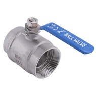 (REJY) Ball Valve Female Thread 2 Inch 304 Stainless Steel Full Port Female Thread Ball Valve 2 Inch